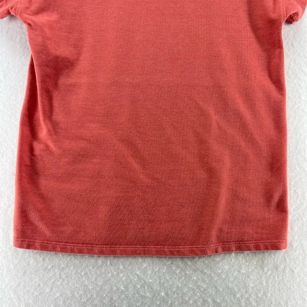 The North Face Top Womens Sz S Terry Crewneck Dolman Sleeve Cotton Blend Orange - Picture 6 of 10